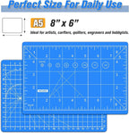 DIYSELF Cutting Mat 8in×6in, Self Healing Cutting Mat, A5 Rotary Cutting Mats - Image 2