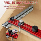 TANYO Stair Tread Template Tool, 8-72 Inches Aluminum Alloy Stair Measuring - Image 3