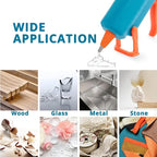 Tilswall Hot Glue Gun Kit with 30 Premius Glue Sticks（130mm x 7mm）, Fast - Image 4