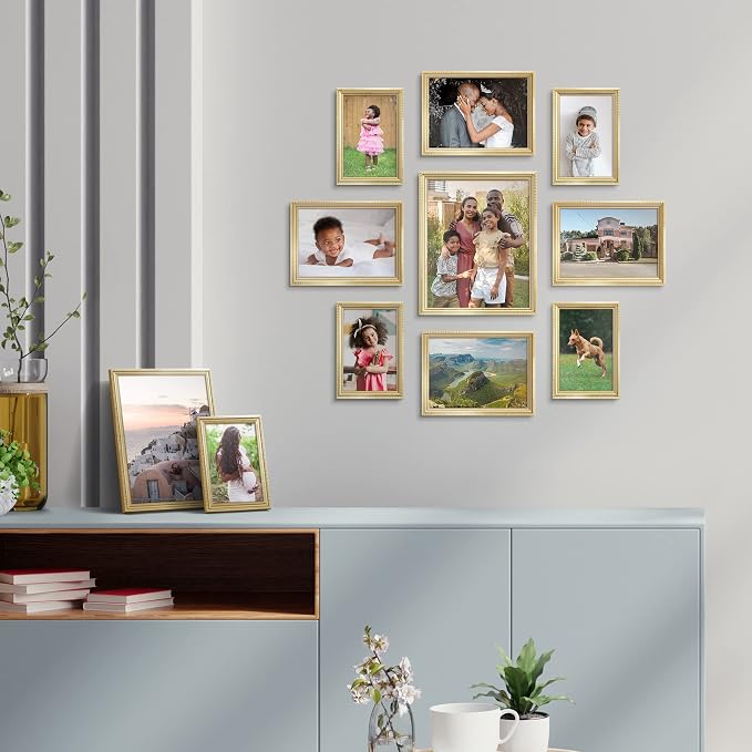 Icona Bay 4x6 Picture Frames, 6 Pack, Contemporary, Inspirations | These Icona - Image 6