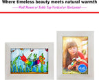 RPJC 4x6 Picture Frames Made of Solid Wood High Definition Glass - Image 5