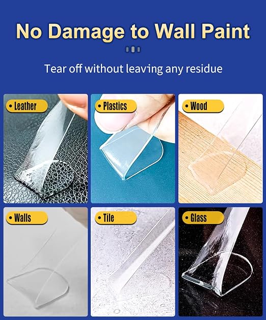PHIXBEAR Small Mounting Putty No Residue, Strong Double Sided Glue Adhesive - Image 3