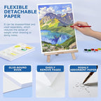 Pacocoast Watercolor Paper Pads, 20 Sheets. Perfect - Image 4