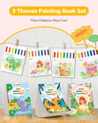 TECJOE 3 Pack Paint with Water Coloring Books - Image 3