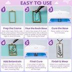 LET'S RESIN UV Resin Jewelry Making Kit - Image 7