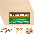 Riakrum Basswood Sheets Plywood Board Unfinished Wood Boards by Riakrum
