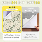 Sage Green Boho Permanent Adhesive Vinyl 12 Sheets 12'' x 10'' | Greenery Water - Image 4