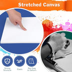 Stretched Canvases for Painting, Acid-Free Wood Frame Blank Canvas, Art Canvas - Image 4