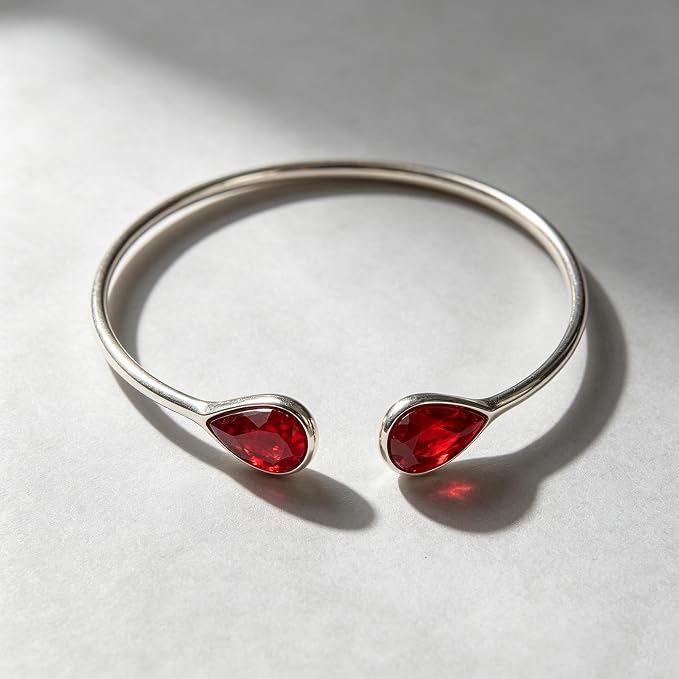 Ruby Red Cubic Zirconia Loose Beads Unset - Image 4