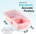 Souper Cubes 2 Cup Silicone Food Freezer Mold, Cotton Candy, Oven and Microwave - Image 2