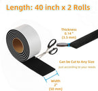 Felt Strips with Adhesive Backing – Furnigear Heavy Duty Cuttable Felt Tape - Image 2