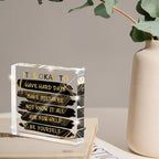 "It's Okay..." Motivational Decor, Inspirational Desk Accessories - Image 4