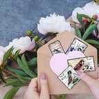 GLOBLELAND Vintage Flower and Bird Text Clear Stamps - Image 4