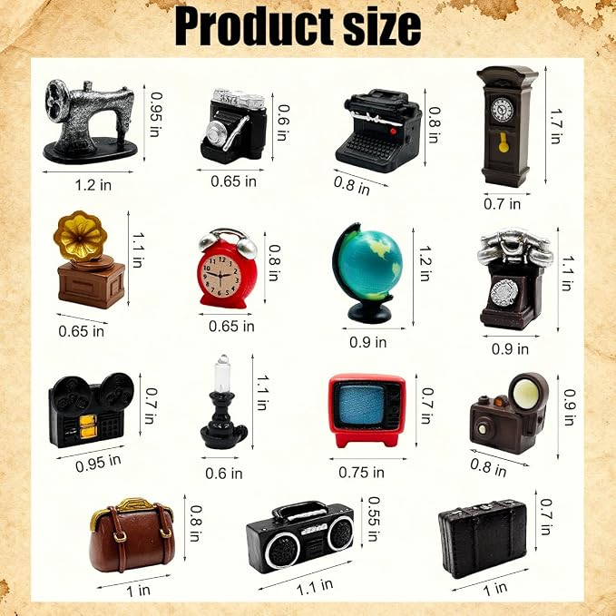 Miniature Home Appliances Retro Furniture - Image 4