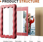 4x6 Wavy Picture Frame With Mat - Image 4