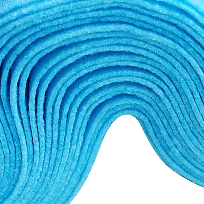 Jtnohx Color Felt, Soft Felt Sheets, 1.4mm Thick 8"x12" Handicraft Felt Fabrics - Image 3