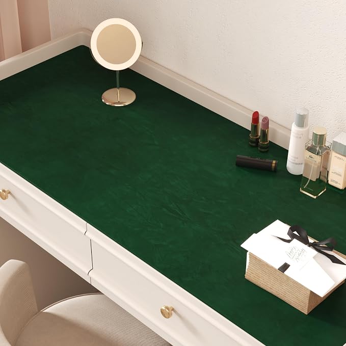 CHIHUT 12''x100'' Green Self Adhesive Velvet Flocking Liner Sheet Soft Felt - Image 4