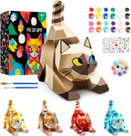 Goody King Paint Your Own Lie Cat Lamp Kit, DIY Cat Crafts Night Light by GoodyKing