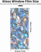 Stained Glass Window Privacy Film Static Cling - Image 2