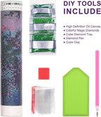 WUDWL Square Diamond Painting Kits Square Drill Diamond Painting, Square - Image 7