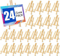 ESRICH 24 Pack 11.8" Wood Easels, Tabletop Easel by ESRICH