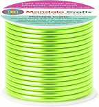 Mandala Crafts 13 Gauge Light Green Anodized Aluminum Craft Wire, 60 FT | - Image 2