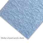 TOEPODO Pearlescent Ripple Cast Acrylic Sheets 1/8 Thick Marble Acrylic Sheets - Image 2