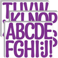 Bemeol 30 Sheets Large Letter Stickers 4 Inch Alphabet Letter Stickers Self by Bemeol