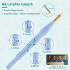 37Pcs Punch Needle Kit, Punch Needle Tools Set - Image 4