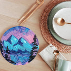 ijbnhd Sunsets Diamond Painting Coasters Kits, 4X4inch | Diamond Art Coasters - Image 7