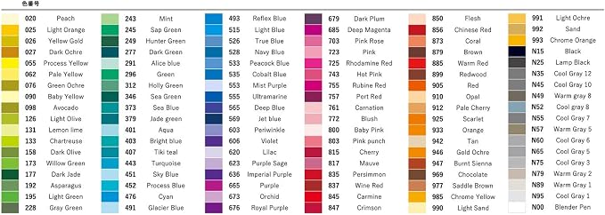 Tombow 56197 Dual Brush Pen Art Markers, Desert Flora, Brush and Fine Tip - Image 6