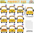 gisgfim 80Pcs School Bus Cutouts Back to School Decorations Bulletin Board - Image 2