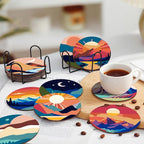 Reallnaive 16 Pcs Mountain Paint by Numbers Kit - Image 4