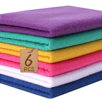 XSEINO 6 Rolls 12"x35" Large Felt Sheets, 1.4mm Thick Nonwoven Fabric by XSEINOiscreating%EF%BC%81