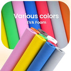 Do²ping Yellow Eva Foam Sheets roll, 6mm eva Craft Foam 49''x13.9'' High - Image 6