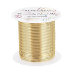 BENECREAT 26 Gauge 131 Yards Jewelry Beading Wire Light Gold Tarnish Resistant by BENECREAT