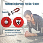 MAIRUI Wired Earbud Case Earphone Headphone Cord Organizer Earbuds Wrap Soft - Image 2