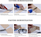 20 Pack Wood Sheets 5.9 x 3.9 x 0.08 Inch Basswood Sheets Unfinished Balsa Wood - Image 4