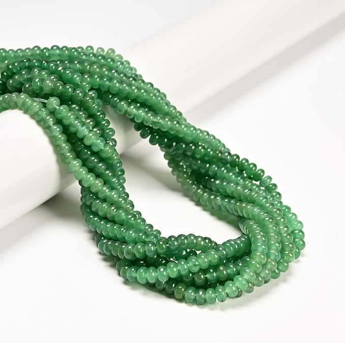 ICAI 4x6mm Natural Rondelle Beads – Loose Gemstone Spacers - Image 3