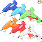 Zhengmy 6 Pieces Mini Hot Glue Gun Crafts Hot Melt Guns Fast Preheating and by Zhengmy