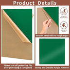 1/8 Thick 8 x 8 inch Acrylic Sheets - Image 4