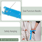 Bates- Caulking Silicone Gun, 10:1 Thrust Ratio, Hand Caulking Guns, No Drip - Image 3