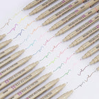 24 Colors Fineliner Pen Set, 05 Tip Fine Point Drawing Pens | Bleed Free Needle - Image 2