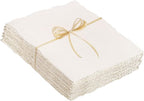 Prudiut 50 Sheets Cotton Watercolor Paper, 8.5 x 11 Inches, 300 GSM, Deckled by Prudiut