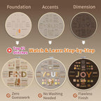 ETSPIL Embroidery Kit for Adults, 42 Stitches, 4K Video, Storage Bag | Stamped - Image 4