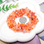 200 Pcs Crystal Chip Beads for Jewelry Making 5-8mm Red Wave Agate | Natural - Image 6
