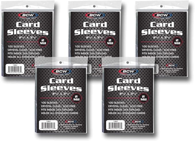 BCW Standard Card Sleeves by BCW