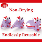 Pepy Plastilina Reusable and Non-Drying Modeling Clay Gift and Classroom Set; - Image 4