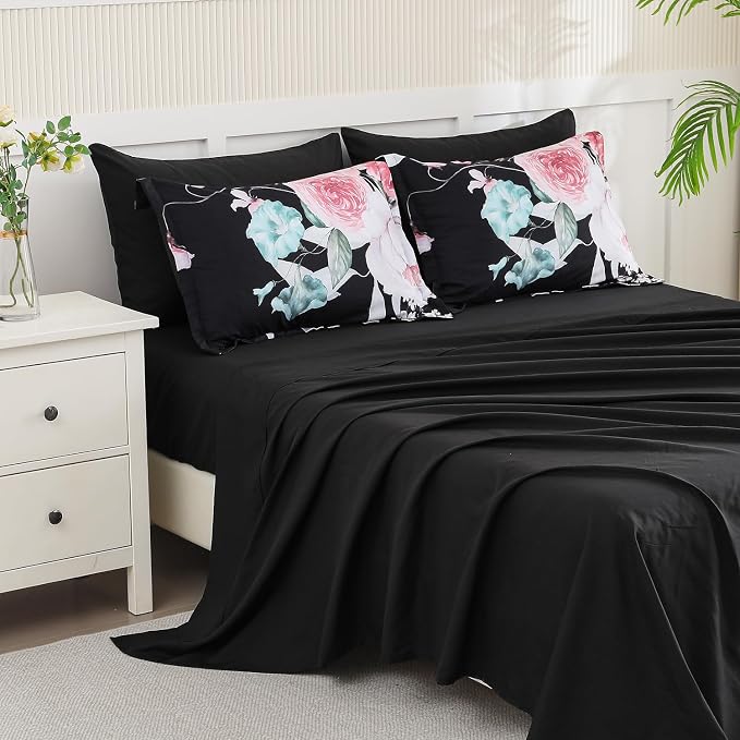 Yogeneg King Size Comforter Set 7 Piece Bed in a Bag, Soft Microfiber Comforter - Image 4