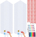 Libima 50 Pcs DIY Blank Kites for Kids Bulk Large Kite Making Kit Easy to Fly by Libima